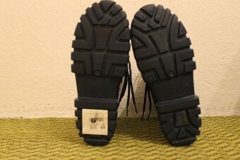 Tmavě modré dětské holinky - 4