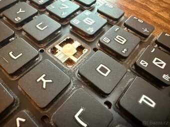 Klávesy/tlačítka CZ - klávesnice pro MSI GL72 6QD - 4