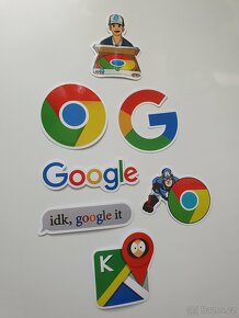 nálepky značky Google, mapy, Google Chrome, anime, captain a - 4