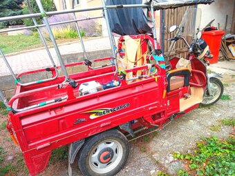 pracovní elektro tříkolka - 4