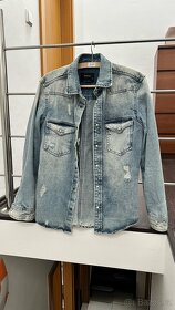 Pánská riflová džínová bunda - 4