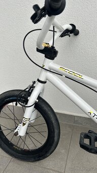 S’COOL XtriX mini 16 Dětské BMX kolo bílé / zlaté - 4