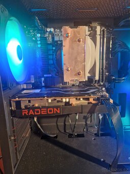 Herní PC, RX 6600 XT, I3 12100f, 32Gb RAM, 1Tb SSD,WIFI + BT - 4