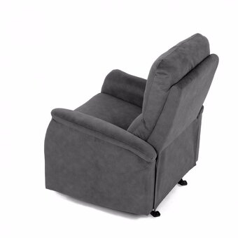 Polohovací křeslo, kojící křeslo šedá, látka, TV-S8449 GREY2 - 4