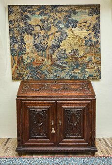 Klasicistní komoda se sekretářem - Originál - 4