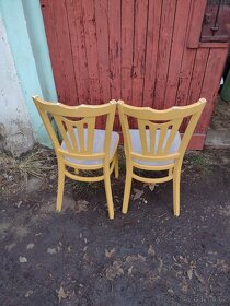 Stará kuchyňská židle - 2.ks - 4