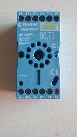 Relé Finder 24v type 60-13 včetně patice na lištu - 4