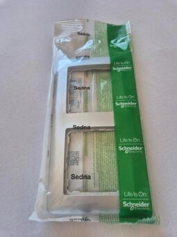 Schneider sedna - zásuvky, vypínače, rámečky - 4