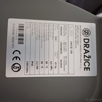 Bojler Dražice OKCE 125 2kW - 4