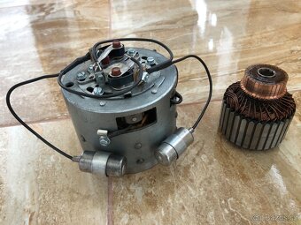 Jawa 350 / 634, ČZ 175 - zapalování 6V 75W po GO mínus pól - 4