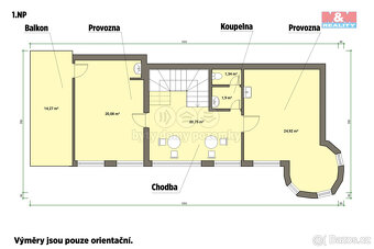 Pronájem obchod, služby, 69 m², Mar. Lázně, ul. Hlavní třída - 4