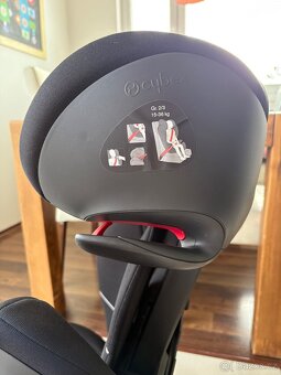 Autosedačka Cybex Solution M-fix SL vel. 2/3, 15-36 kg - 4