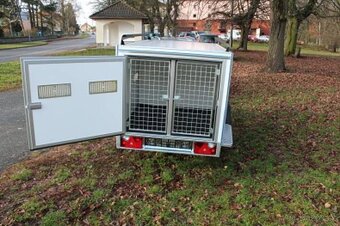Přívěs pro přepravu psů DOG 4 SP 750kg - 4