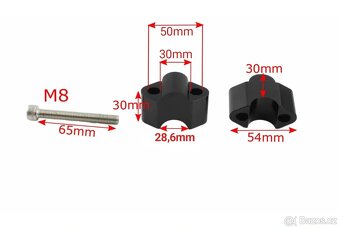 Navýšení řídítek 28,6 mm o 20, 30 nebo 50 mm. 549 Kč. - 4