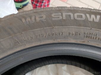 Prodám zimní pneu 215/60R17 - 4