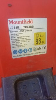 Zahradní traktůrek LT 61 B. YH 63RB - 4