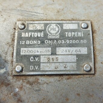 Tatra 813 kolos - naftové topení Pal 12 BON 3 - 4