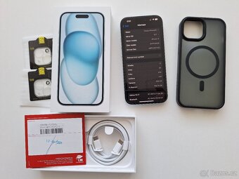 iPhone 15 256GB Blue záruka 17. 01. 2026 - 4