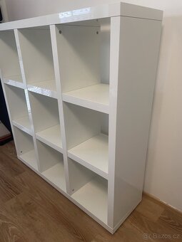 Ikea regál/knihovna - bílá - 4
