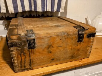 ČS Dřevěná muniční bedna 1938 - 4