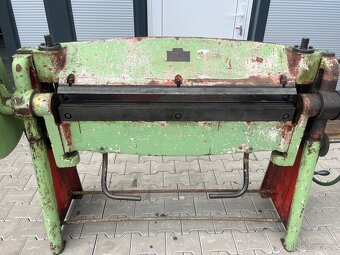 Ohýbačka plechů XO 1000/3 - 4