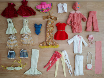 Krabice oblečení, doplňků a šperků pro Barbie/malé panenky - 4