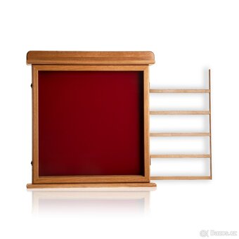 Masivní dubová vitrína velká - 4