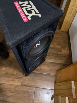 MTX Audio subwoofer 2× RT10-04 + zesilovač MTX RT501 - 4