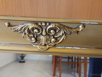 Retro zrcadlo v rámu - 4