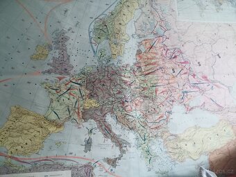 Školní nástěnná mapa - 4