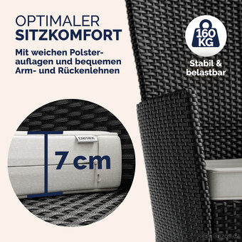 Zahradní ratanová sestava 8+1 - 4
