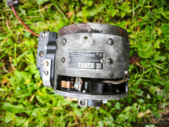 Jawa 250, 350 - Dynamo, Zapalování 6V-45W - 4