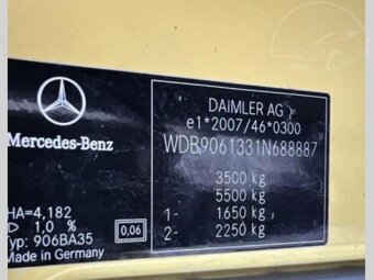 Mercedes-Benz Sprinter 313 CDi novy sklápěč 3,6m - 4