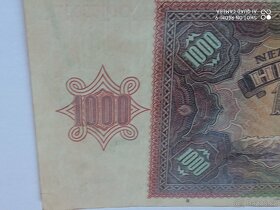 TOP BANKOVKA 1000 KUNA 1941 SÉRIE V - 4