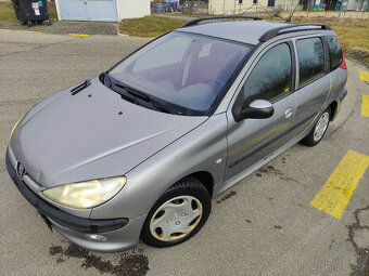 Peugeot 206 kombi, 1.4 benzín, nová STK - 4