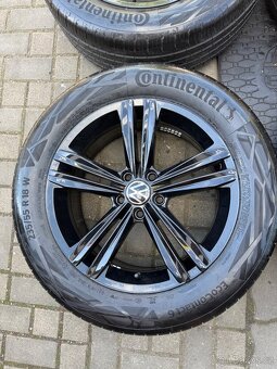 ORIGINÁL Alu Volkswagen TIGUAN Sebring R18, 5x112 - TOP - 4