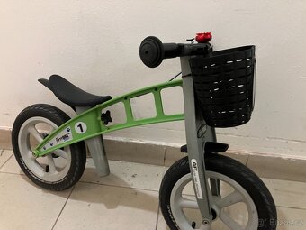 first bike + košík  zvonek  adapter na snizeni - 4