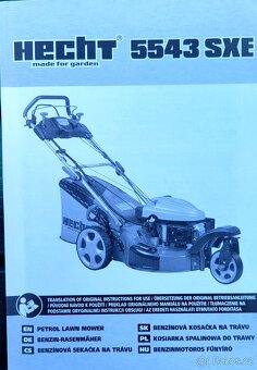 Prodám sekačku Hecht 5543 SXE - 4