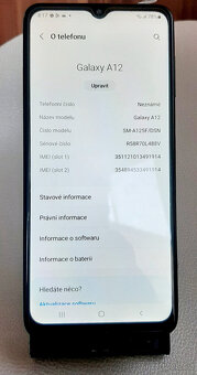 TELEFON SAMSUNG GALAXY A12-ZÁNOVNÍ - 4