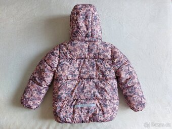 Dívčí zimní bunda H&M, vel. 122/128 - 4