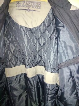 Pánská tmavěmodrá bunda, vel. L - 4