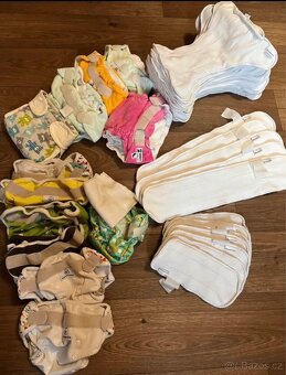 Látkové pleny sada - 4