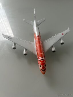 Airbus A380-800 kovový model - 4