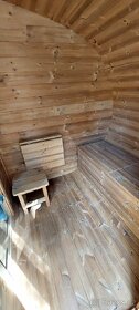 Oválná sauna 4m Thermo Wood - 4