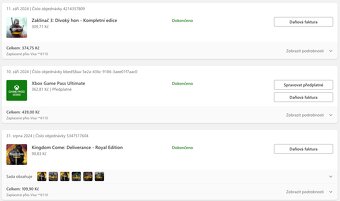 Prodám účet xbox s vícero hrami - 4