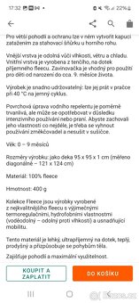 Lodger Fleecový Zavinovačka na autosedačku Zelený Fleece - 4