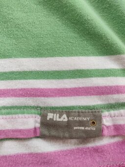 Fila Academy polo triko – pruhované, velikost L - 4