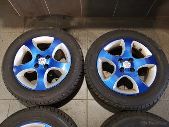 Suzuki Swift alu 15 + celoroční 185/60/15. - 4