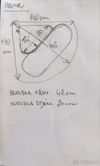 Prodám rohovou vanu - 4