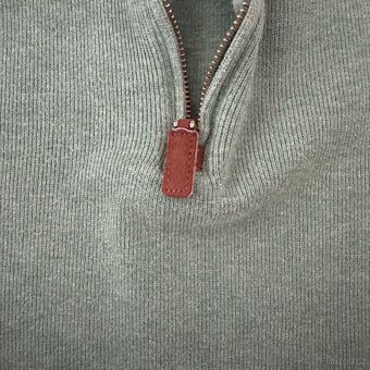 Ralph Lauren Polo zelený svetr se zipem | vel. S - 4